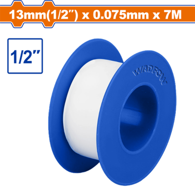 Уплотнительная лента тефлоновая 7мх13мм (250/1000) WADFOW WXP1301