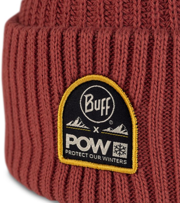 Вязаная шапка Buff Knitted Hat Rutger Pow Cinnamon Фото 4