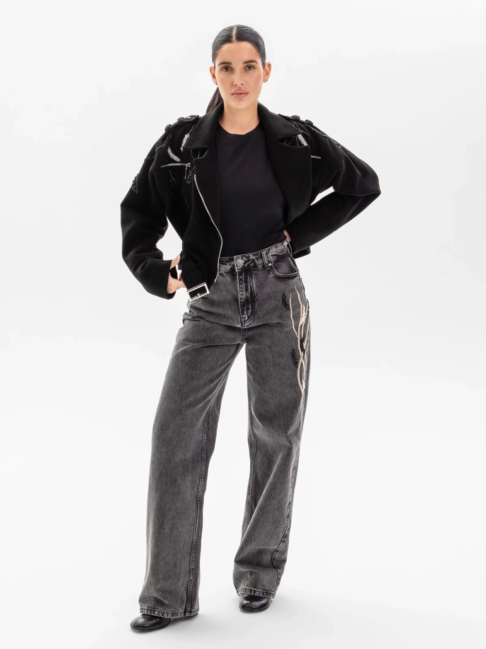 Джинсы WHEAT, черный