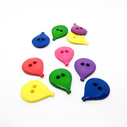 Пуговица №266 "Шарик"  ассорти