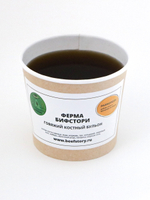 Готовый говяжий костный бульон. Свежемороженный. 350 грамм.