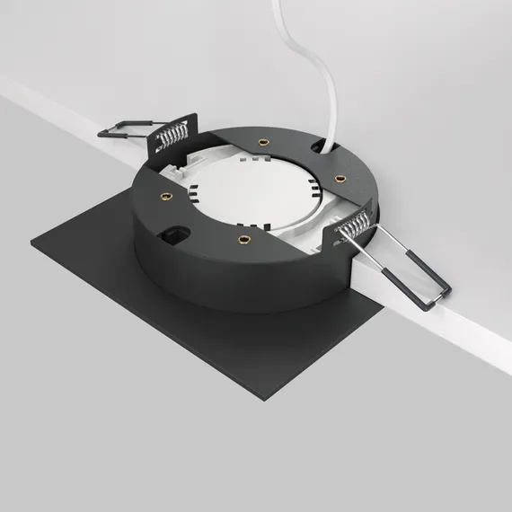 Встраиваемый светильник Обруч / Hoop 1*GX53 12 Вт Technical dl086-gx53-sq-bw