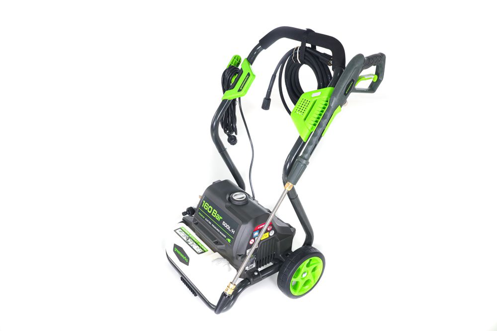Мойка высокого давления Greenworks GPWG8II 5106807, 2800 Вт, 160 бар