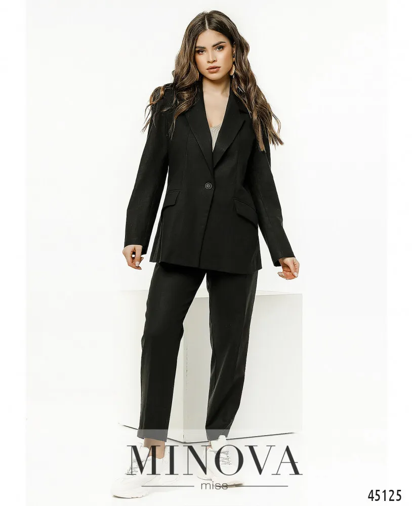 Костюм 2180-черный Minova