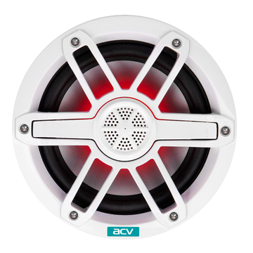 Коакс. акустика ACV SMC8WL RGB белая