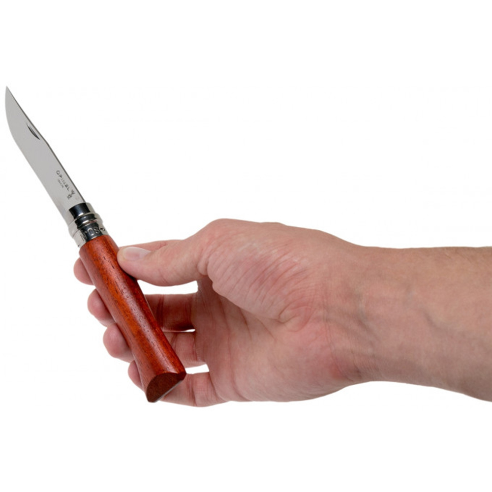 Нож Opinel №8, нержавеющая сталь, рукоять дерево бубинга, 226086