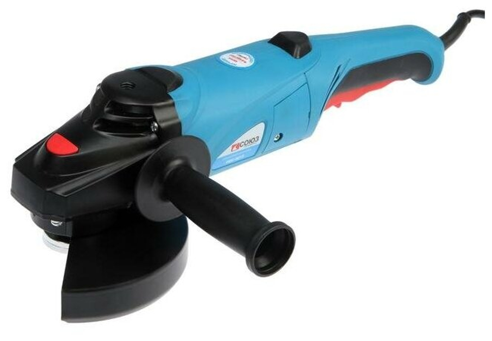 Машина углошлифовальная СОЮЗ УШС-9015 150мм,1600Вт,9500об/мин, блок. шпинд.удл.рукоятка