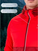 Куртка гибридная ULTRA WARM PLUS 2.0 / красный