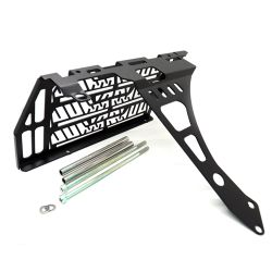 Radiator guard for Honda CRF250Rally (Rally250) (2017-2020). Stainless steel.