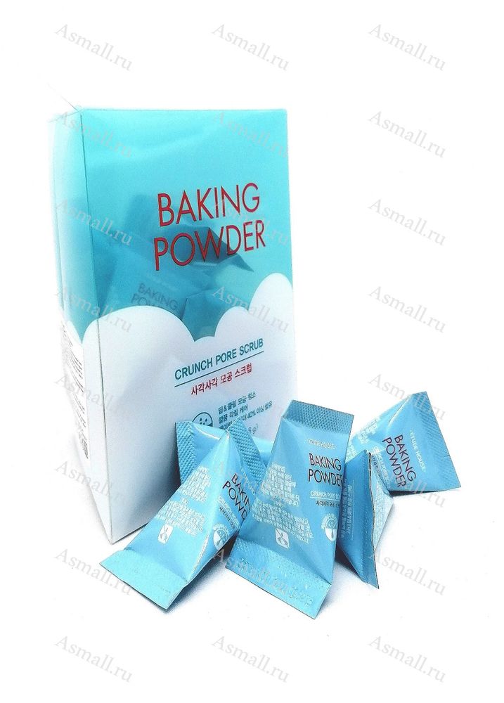 Пенка-скраб с содой для очищения пор Baking powder ETUDE HOUSE, Корея, 24 шт.