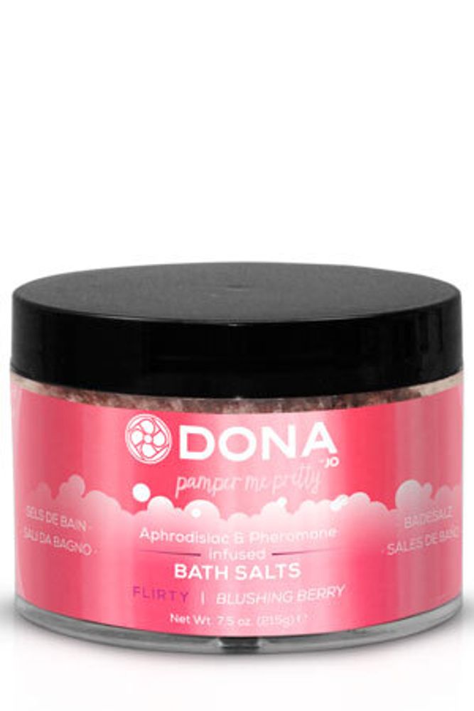 Соль для ванны Dona Bath Salt Flirty Aroma: Blushing Berry, 215 г