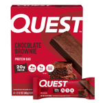 Quest Nutrition, Протеиновый батончик, шоколадный брауни, 4 батончика, 60 г (2,12 унции)