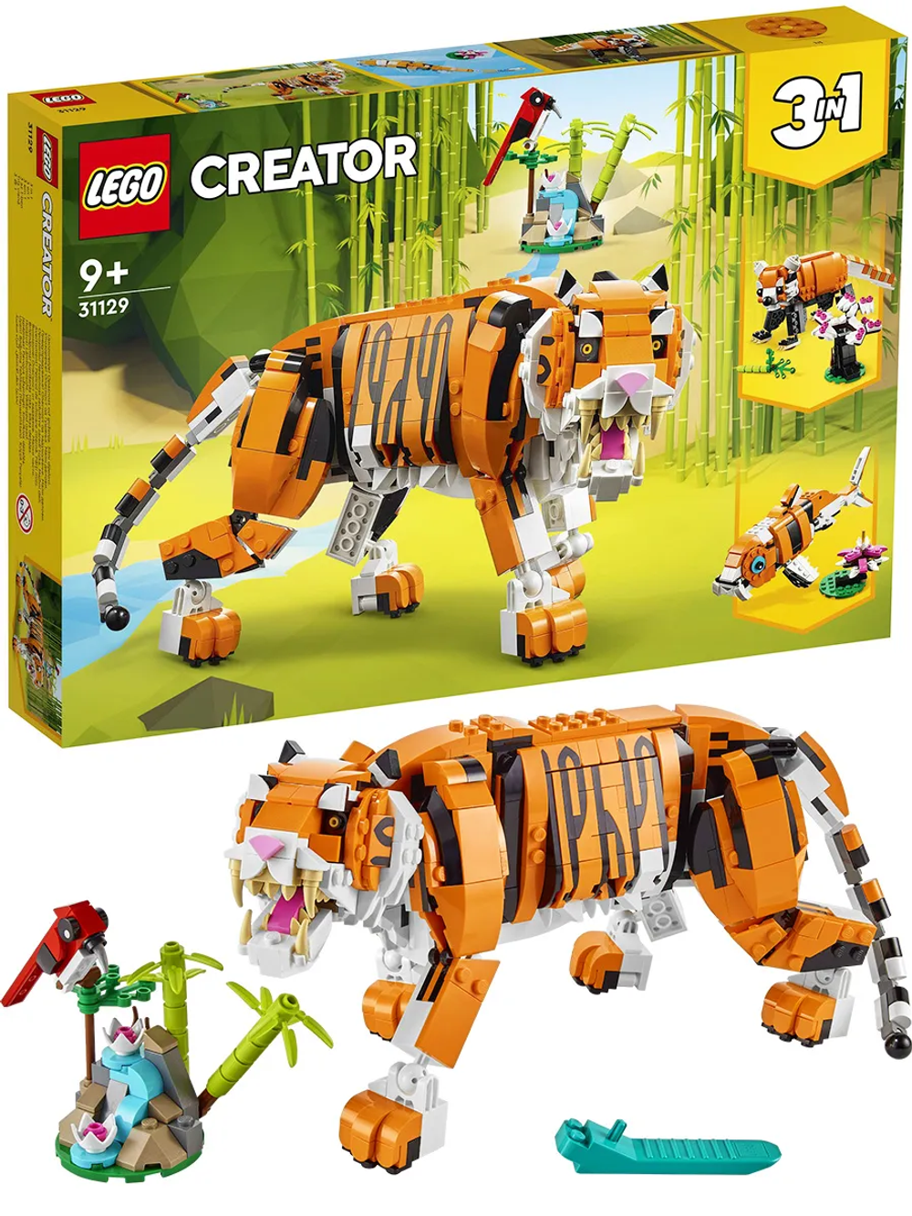 LEGO Creator 31129 «Величественный тигр» (УЦЕНКА)