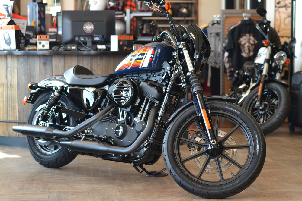 Iron 1200 Sportster Harley-Davidson Billiard Blue