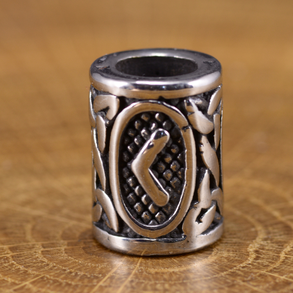 Бусины «РУНЫ» из нержавеющей стали В АССОРТИМЕНТЕ