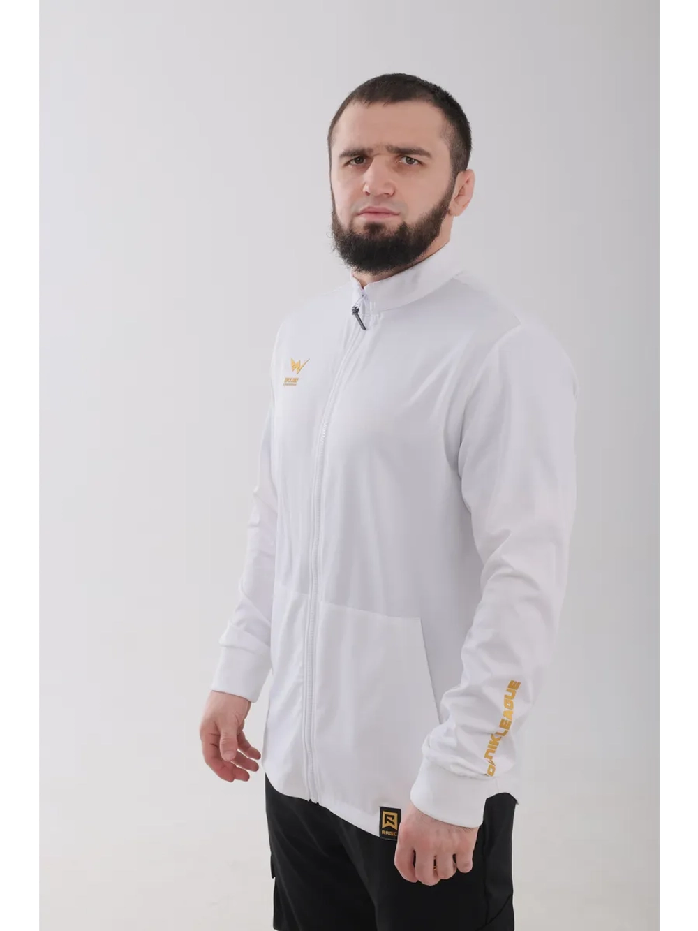 Спортивный костюм тонкий на молнии без капюшона