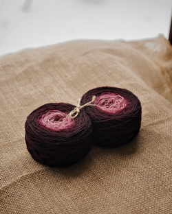 Градиент "Бургундия" 80 г шерсть