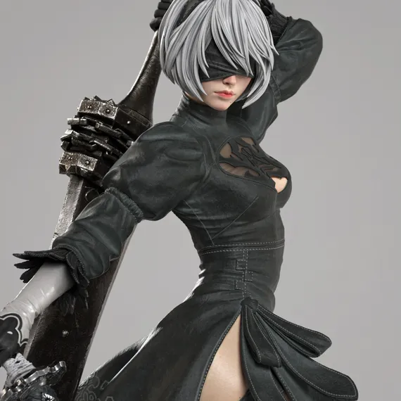 2B Two Swords - Nier: Automata