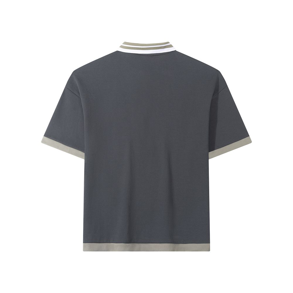 Поло Ymkashix серое