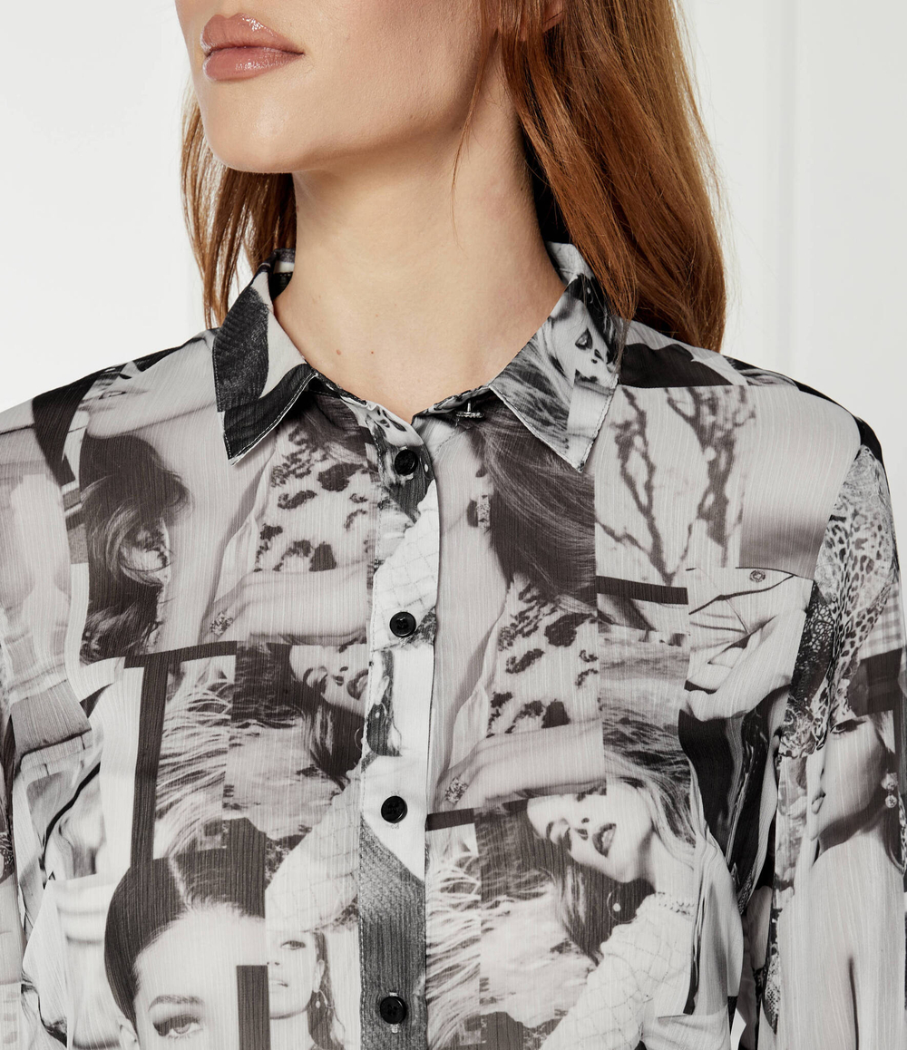 Блузка GUESS - серый(W4YH65 WDW82)