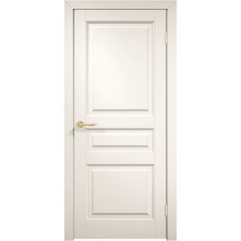 Межкомнатная дверь эмаль Дверцов Алькамо 3 цвет белый RAL 9010 глухая