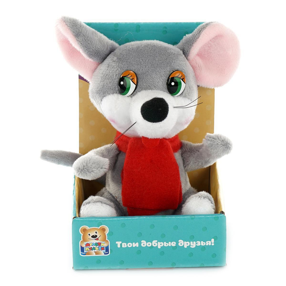 Игрушка мягкая Мыши символ года 2020 в дисплее (Мульти-Пульти)