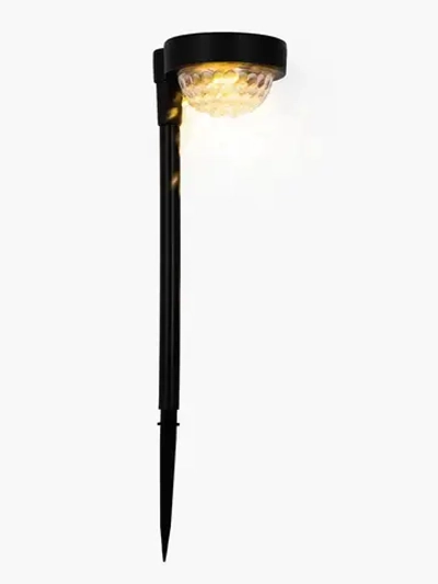 Уличный фонарь светильник на солнечной батарее садовый Техно Еврогарант с белый свет