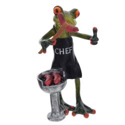 GAEM Фигурка декоративная "Лягушка", L9 W6 H16 см