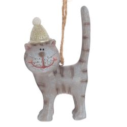 GAEM Изделие декоративное подвесное "Котёнок", L6,5 W3 H10 см, 2в.