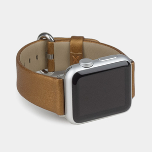 Ремешок для Apple Watch 40/41/42 mm из кожи теленка, медного цвета