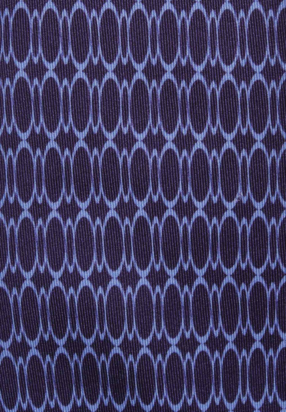 Галстук OVAL DARK BLUE