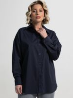 Рубашка хлопковая Рина (темно-синяя) Б15224-53М LT Collection