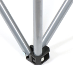 Стул-кресло 52х52х85 см, серо-синий, с подстаканником, 100 кг, YTBC002-19-4020