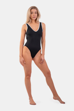 ONE-PIECE SWIMSUIT BLACK FRENCH STYLE 460