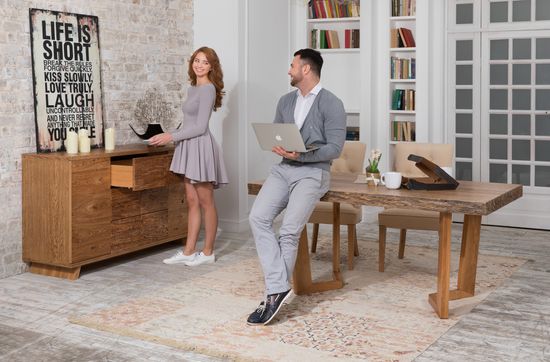 Стол Крафт-СМ (дуб/тон 343)