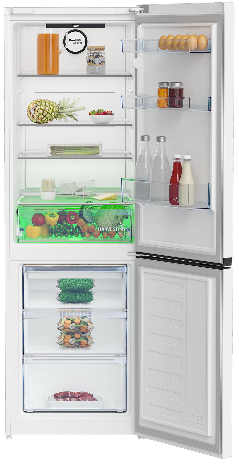 Двухкамерный холодильник Beko B3R0CNK362HW