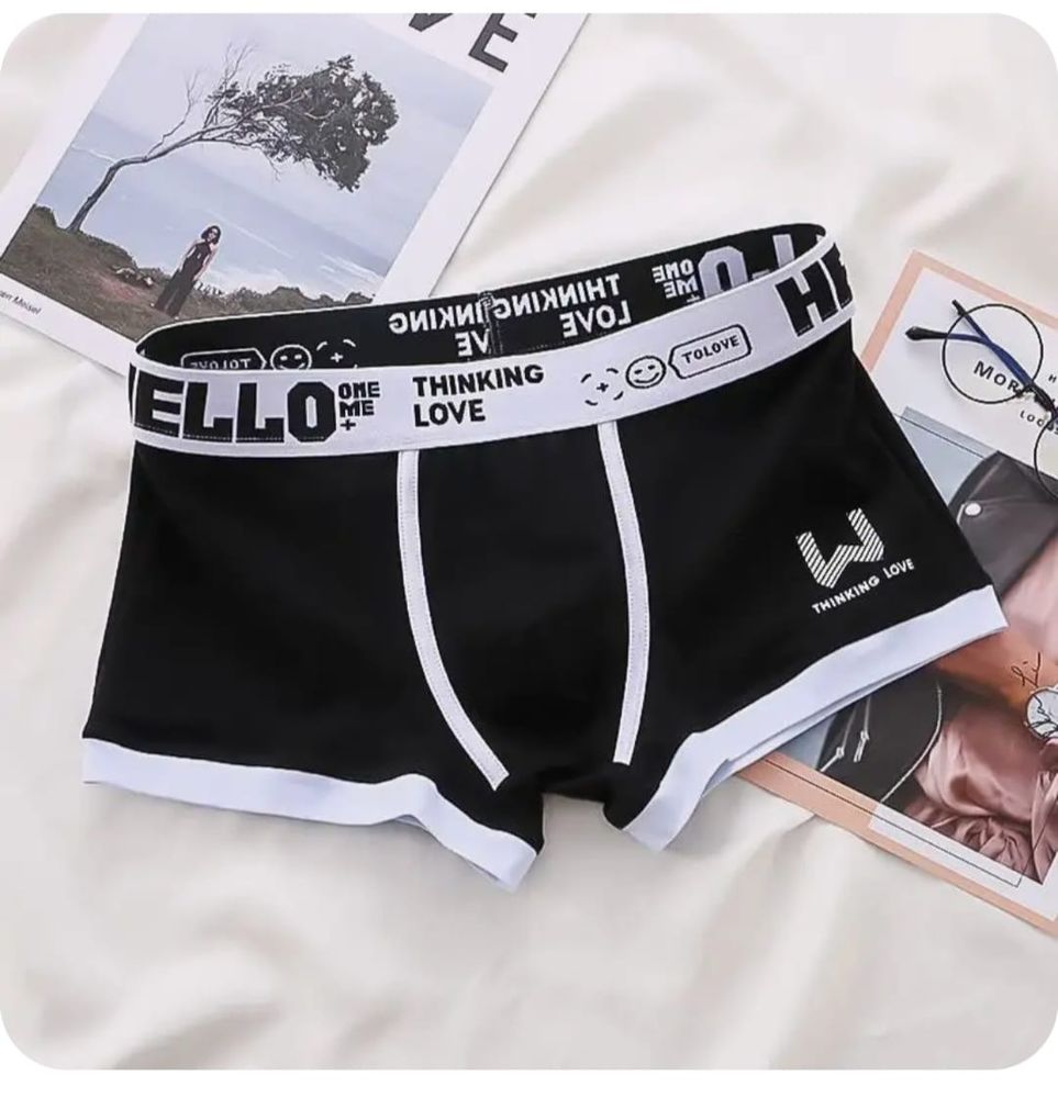 Набор мужских трусов боксеров 3в1 + ПОДАРОК ROMEO ROSSI RR6108-03