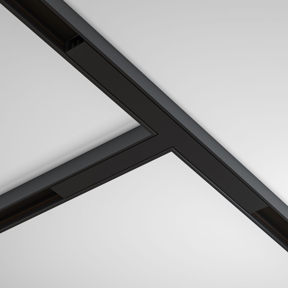 Коннектор Т- образный питания Maytoni   TRA172TPC-1B