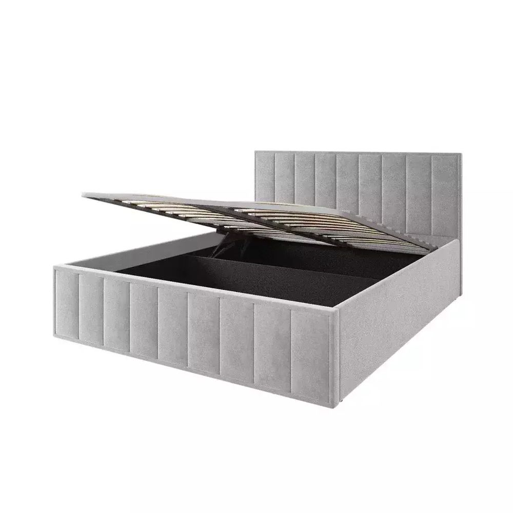 Кровать "Лана" 1,8 (Серый Софт), ДСВ-Мебель, г. Пенза