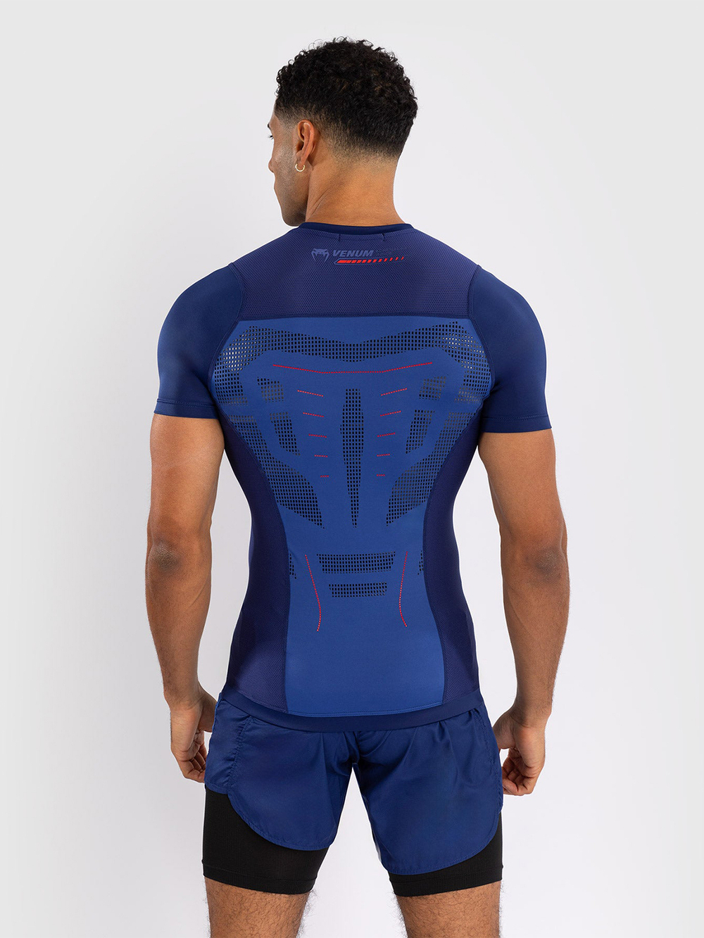 Рашгард Venum Technical 3.0 Icy Blue S/S