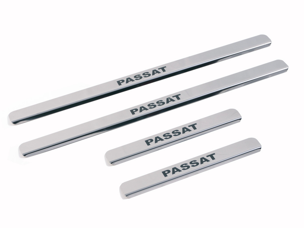 *Накладки порога декоративные VW Passat B5,B6,B7(к-т 4шт) Dollex