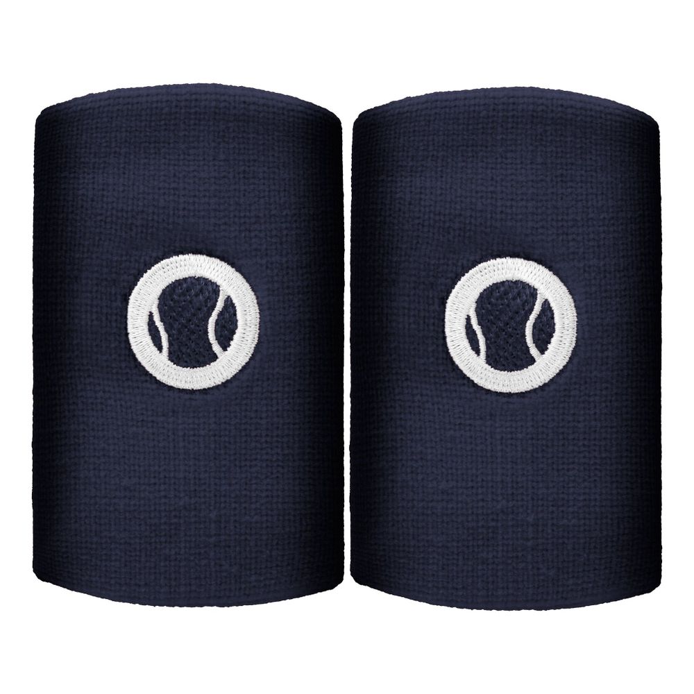 Tennis-Point Long Wristband 2 Pack - Dark Blue