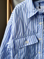 Новая утепленная куртка-рубашка Zara, 152