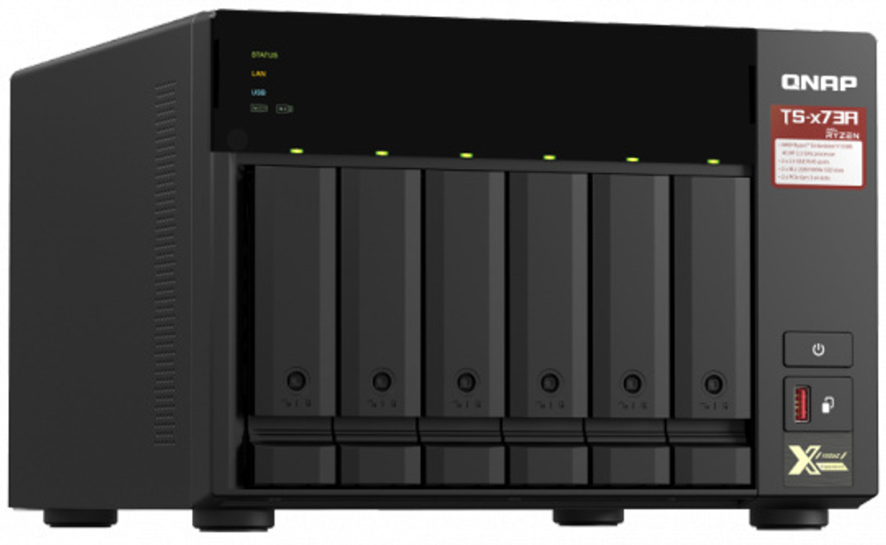 Сетевой RAID-накопитель QNAP TS-673A-8G