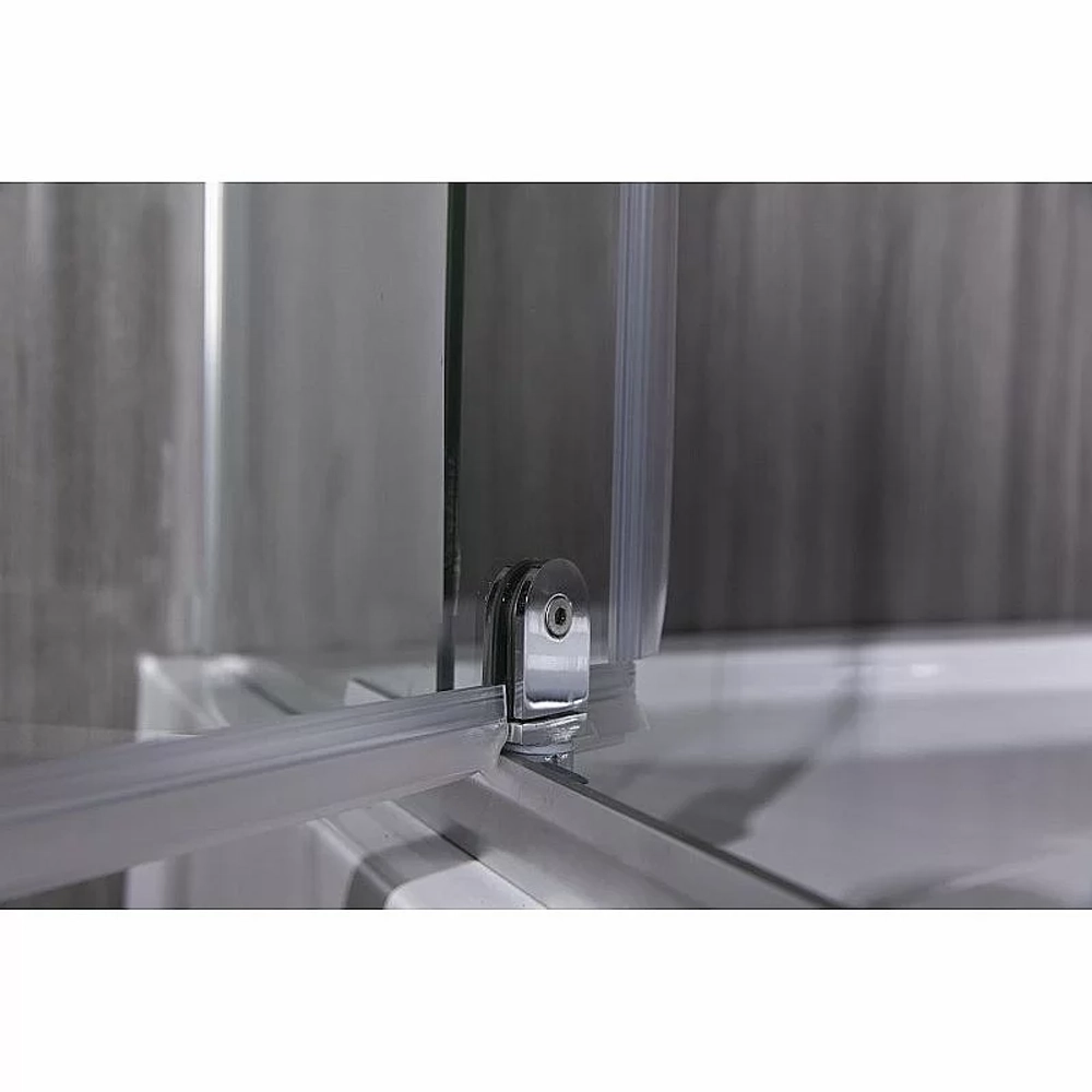 Душевой уголок Esbano ESR-8170 ESUGR8170 100х100 стекло прозрачное/профиль хром