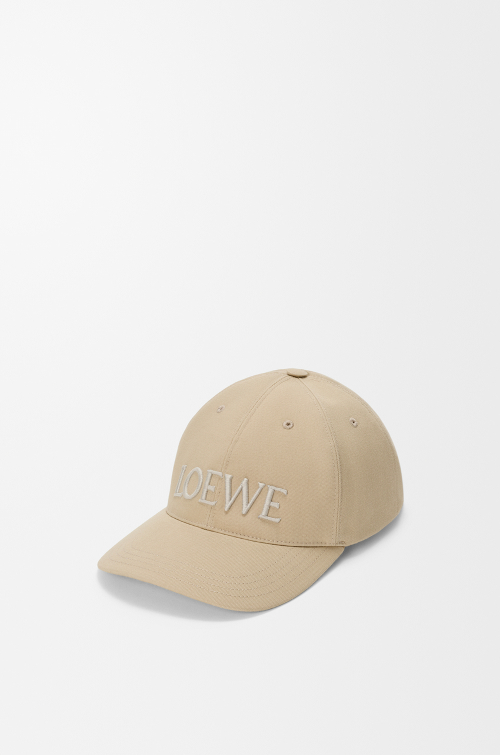 Loewe Кепка из хлопка, бежевый