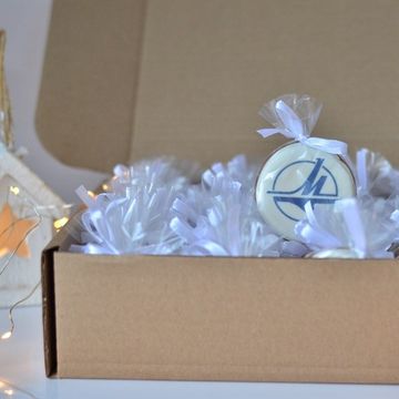 Корпоративные пряники с логотипом для авиакомпани