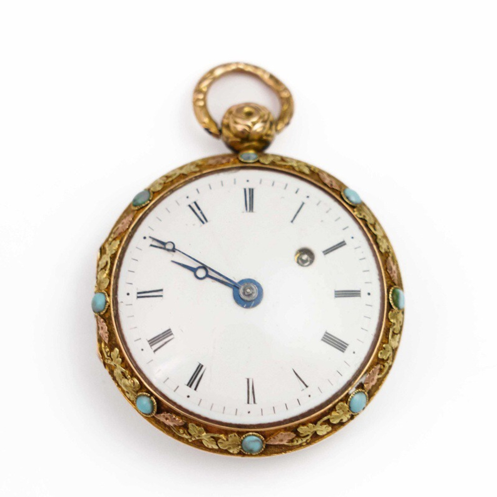 Антикварные карманные часы эпохи Ампира