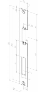 Плоская запорная планка effeff 287