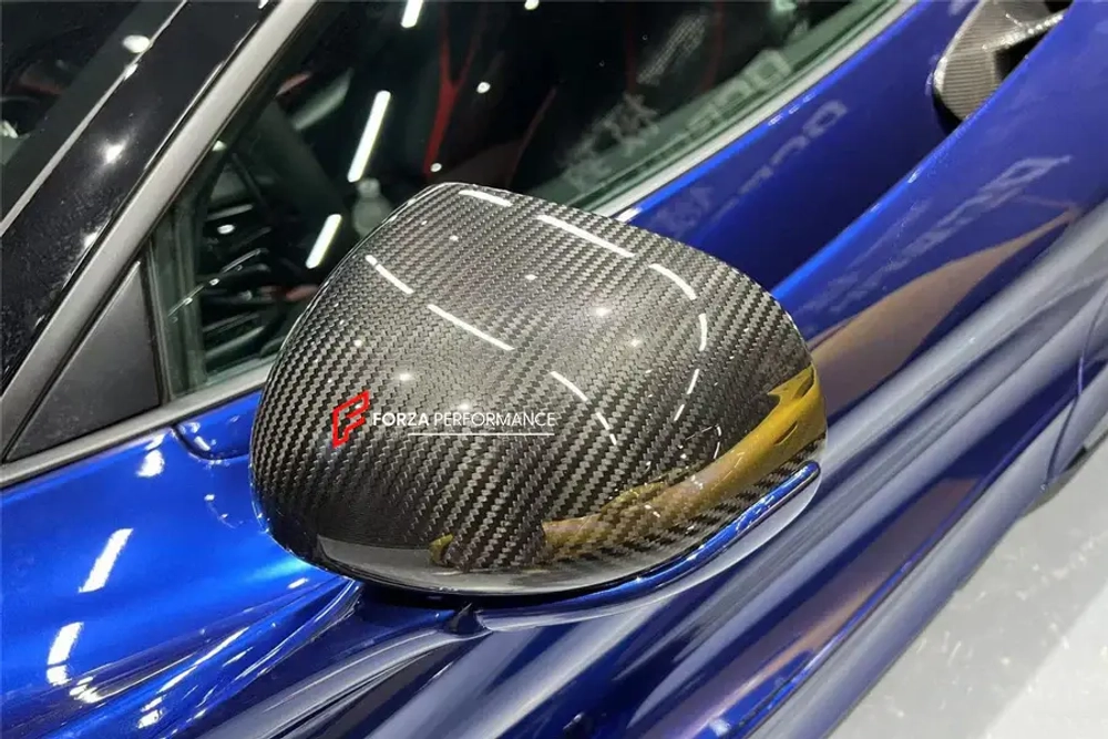 Карбоновые накладки на боковые зеркала для McLaren 720S 2017-2023 МакЛарен тюнинг